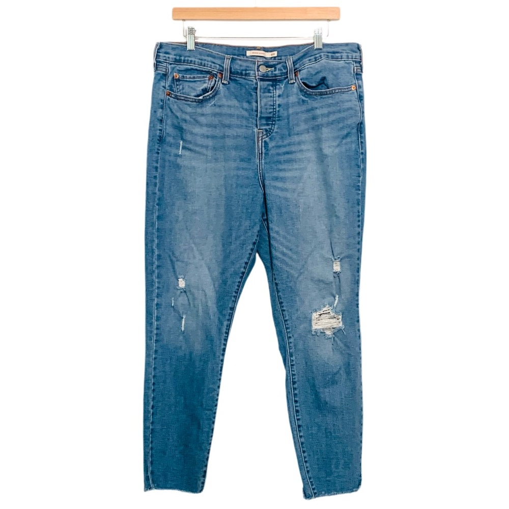 Levi’s Jeans Women’s Wedgie Skinny Button Fly Jeans Size 16W High Rise